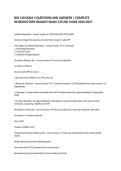 BIO 110 EXAM 3 QUESTIONS AND ANSWERS &vert; COMPLETE INTRODUCTORY BIOLOGY EXAM 3 STUDY GUIDE 2026&sol;2027