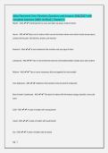 Aleks Placement Test&colon; Chemistry Questions and Answers 2026&sol;2027 with Complete Solutions &lpar;100&percnt; Verified&rpar; &vert; Graded A&plus;