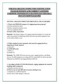 VIRGINIA RIGGING INSPECTOR CERTIFICATION &NewLine;EXAM QUESTIONS AND CORRECT ANSWERS &NewLine;&lpar;VERIFIED ANSWERS&rpar; PLUS RATIONALES 2026 Q&A &vert; &NewLine;INSTANT DOWNLOAD PDF