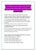 Virginia Lead Abatement Supervisor Exam &NewLine;Questions And Correct Answers &lpar;Verified &NewLine;Answers&rpar; Plus Rationale 2026 Q&A &vert; Instant &NewLine;Download PDF 