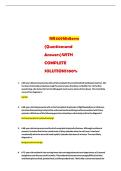 NR 601 Midterm &vert; Practice Questions & Answers with Complete Solutions &vert; Advanced Health Assessment Exam Review &vert; Latest Update 2026&NewLine;