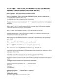 BIO 110 EXAM 2 &ndash; WAKE TECHNICAL COMMUNITY COLLEGE QUESTIONS AND ANSWERS &vert; COMPLETE BIOLOGY STUDY GUIDE 2026&sol;2027