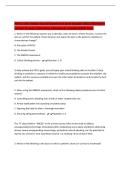 PHTLS 10th Edition Exam&vert;Questions &lpar;Latest Update 2026&vert;2027&rpar; With&NewLine;Correct Answers &vert;Solutions &vert;Already A&plus; Graded &lpar;100&percnt; Pass&rpar;