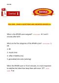 NSG 3500 &ndash; Maternal Nursing&comma; NSG 3500&comma; Exam 4 Questions and Answers &lpar;Graded A&plus;&rpar; Study Guide