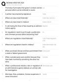 Indiana Multistate Pharmacy Jurisprudence Examination &lpar;MPJE&rpar; Exam Study Guide 2026&sol;2027 Accurate Questions with Correct Detailed Solutions &vert;&vert; 100&percnt; Guaranteed Pass Newest Version