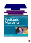Davis Advantage for Pediatric Nursing&colon; Critical Components of Nursing Care&comma; 3rd Edition &vert; Comprehensive Test Bank &semi; Complete Practice Questions&comma; Verified Answers & Exam Prep Guide