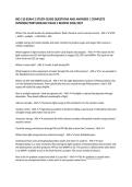 BIO 110 EXAM 2 STUDY GUIDE QUESTIONS AND ANSWERS &vert; COMPLETE INTRODUCTORY BIOLOGY EXAM 2 REVIEW 2026&sol;2027