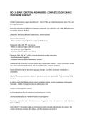BIO 110 EXAM 2 QUESTIONS AND ANSWERS &vert; COMPLETE BIOLOGY EXAM 2 STUDY GUIDE 2026&sol;2027&NewLine;&NewLine;
