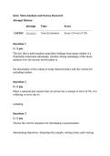 EXSC 525&vert; Quiz&colon; Meta-Analysis and Survey Research&vert; With complete solution&vert; Updated RATED A&plus;&vert; Liberty University