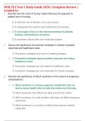 NUR 555 Test 1 Study Guide 2026 &vert; Complete Review &vert;&NewLine;Graded A&plus;