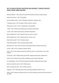 BIO 110 EXAM &num;3 REVIEW QUESTIONS AND ANSWERS &vert; COMPLETE BIOLOGY EXAM 3 STUDY GUIDE 2026&sol;2027