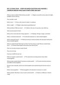 BIO 110 FINAL EXAM &ndash; JOSEPH RICHARDS QUESTIONS AND ANSWERS &vert; COMPLETE BIOLOGY FINAL EXAM STUDY GUIDE 2026&sol;2027
