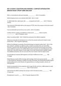 BIO 110 EXAM 2 QUESTIONS AND ANSWERS &vert; COMPLETE INTRODUCTORY BIOLOGY EXAM 2 STUDY GUIDE 2026&sol;2027