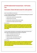 ATI RN Adult Medical-Surgical Proctored Exam Practice Test &vert; 75 Comprehensive NCLEX-Style Questions with Rationales