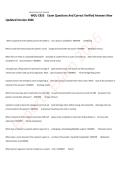 WGU C810 Exam Questions And Correct Verified Answers New Updated Version 2026