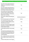 Project Management Procore Certification Test with Answers Rated A