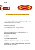 NSG 3500 &ndash; Maternal Nursing&comma; NSG 3500&comma; Maternal Exam 3 Questions and Answers &lpar;Graded A&plus;&rpar; Study Guide