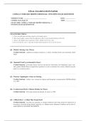 NUR 2488 BIOPSYCHOSOCIAL CONCEPTS EXAM 75&plus; COMPLETE EXAM QUESTIONS AND ANSWERS 100&percnt; VERIFIED A&plus; GRADE ASSURED&excl;&excl;&excl;&excl;&excl; NEW LATEST UPDATE&excl;&excl;&excl;&excl;&excl;