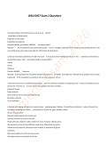 WGU D027 Exam 2 Questions And Correct Verified Answers New Updated Version 2026 