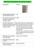 NRP Exam Test Questions and Answers Rated A
