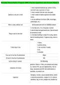 Neonatal Resuscitation Program &lpar;NRP&rpar; Practice Questions and Answers Rated A