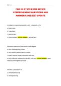 CMA Kansas State Exam Review&colon; Comprehensive Q&A 2026&sol;2027&NewLine;&NewLine;