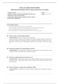 NRNP 6610 PSYCHIATRIC MENTAL HEALTH NP EXAM COMPLETE EXAM QUESTIONS AND ANSWERS 100&percnt; VERIFIED A&plus; GRADE ASSURED&excl;&excl;&excl;&excl;&excl; NEW LATEST UPDATE&excl;&excl;&excl;&excl;&excl;