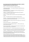 BIO 110 FINAL EXAM STUDY GUIDE QUESTIONS AND ANSWERS &vert; COMPLETE INTRODUCTORY BIOLOGY FINAL REVIEW 2026&sol;2027