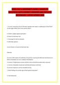 RNSG 1517 A Maternity Exam &vert; Complete Questions with Correct Answers and Detailed Rationales - Latest Update 2026