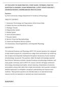 IVY TECH APHY 101 exam&final exams&midterm exams package &vert; STUDY GUIDE &vert; TESTBANK &vert; PRACTICE QUESTIONS & ANSWERS &vert; EXAM PREPARATION &vert; LATEST UPDATE 2026&sol;2027 &vert; ADVANCED REVIEW &vert; COMPREHENSIVE PRACTICE EXAM