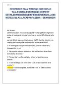 HESI PN Exit Exam with NGN 2026&sol;2027 Actual Q&A Verified Answers&NewLine;&NewLine;