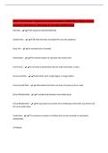WGU C175 Exam &vert;Questions &lpar;Latest Update 2026&vert;2027&rpar; With Correct&NewLine;Answers &vert;Solutions &vert;Already A&plus; Graded &lpar;100&percnt; Pass&rpar;