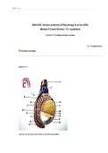 BIOL 252 Human Anatomy & Physiology II w&sol;Lab &vert; Module 9 Exam &NewLine;Review 70&plus; Questions and Answers -Summary &vert; LockDown Browser &vert; &NewLine;Portage Learning