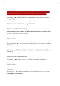 WGU C207 OA Exam &vert;Questions &lpar;Latest Update 2026&vert;2027&rpar; With&NewLine;Correct Answers &vert;Solutions &vert;Already A&plus; Graded &lpar;100&percnt; Pass&rpar;