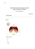 BIOL 252 Human Anatomy & Physiology II w&sol;Lab &vert; Module 7 Exam &NewLine;Review 70&plus; Questions and Answers -Summary &vert; LockDown Browser &vert; &NewLine;Portage Learning 