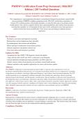 PMHNP Certification Exam 2026 Package deal