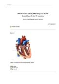 BIOL 252 Human Anatomy & Physiology II w&sol;Lab &vert; Module 2 Exam &NewLine;Review 70&plus; Questions and Answers -Summary &vert; LockDown Browser &vert; &NewLine;Portage Learning&NewLine;