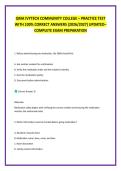 QMA IvyTech Community College &ndash; Practice Test with 100&percnt; Correct Answers &lpar;2026&sol;2027&rpar; Updated&ndash; Complete Exam Preparation
