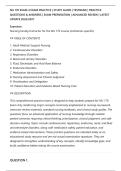 NU 170 exams 1&comma; 2&comma; 3 & 4 package - nu 170 MATERNAL&ndash;CHILD NURSING exams COMPLETE PRACTICE EXAM QUESTIONS AND ANSWERS &vert; VERIFIED SOLUTIONS &vert; COMPREHENSIVE STUDY GUIDE &vert; UPDATED 2026&sol;2027