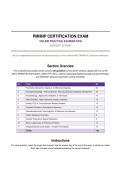 PMHNP Certification Exam Online Practice Examination 2026&sol;2027 Edition