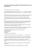 BIO 110 QUIZ 1 QUESTIONS AND ANSWERS &vert; COMPLETE BIOLOGY QUIZ 1 STUDY GUIDE 2026&sol;2027