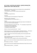 BIO 110 EXAM 1 QUESTIONS AND ANSWERS &vert; COMPLETE INTRODUCTORY BIOLOGY EXAM 1 STUDY GUIDE 2026&sol;2027