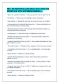 HESI RN Pediatrics Comprehensive A&plus; Bundle &vert; Detailed Answers and Complete Exam Review