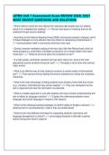 LETRS Unit 7 Assessment Exam REVIEW 2026&sol;2027&NewLine;MOST RECENT QUESTIONS AND SOLUTIONS