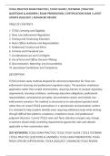 TCOLE PRACTICE EXAM PRACTICE &vert; STUDY GUIDE &vert; TESTBANK &vert; PRACTICE&NewLine;QUESTIONS & ANSWERS &vert; EXAM PREPARATION &vert; CERTIFICATION EXAM &vert; LATEST&NewLine;UPDATE 2026&sol;2027 &vert; ADVANCED REVIEW