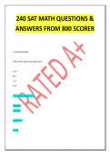 240 SAT Math Questions & Answers from 800 Scorer