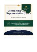 CLC 222 Contracting 2026&sol;2027 &ndash; Complete 81-Question Practice Bank with Verified Answers & Rationales&NewLine;&NewLine;