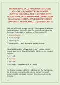 NRNP 6552 FINAL EXAM &lpar;WALDEN&rpar; NEWEST 2026&sol; &NewLine;2027 ACTUAL EXAM TEST BANK&vert; NRNP6552 &NewLine;ADVANCED NURSE PRACTICE IN REPRODUCTIVE &NewLine;HEALTH FINAL EXAM REVIEW WITH COMPLETE 300 &NewLine;REAL EXAM QUESTIONS AND CORRECT VERIFIED &NewLine;ANSWERS&sol; ALREADY GRADED A&plus; &lpar;MOST RECENT&excl;&excl;