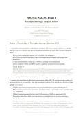NSG 552 EXAM 1 ACTUAL 2026&sol;2027 &vert; Psychopharmacology &vert; Verified Q&A &vert; Wilkes University &vert; Pass Guaranteed - A&plus; Graded&NewLine;&NewLine;