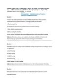 Buttaro&colon; Primary Care&comma; A Collaborative Practice&comma; 5th Edition &vert; Test Bank For Primary Care A Collaborative Practice&comma; 5th Edition &colon; all chapters &lpar;chapter 1 - chapter 250&rpar; Questions&comma; answers with rationales&lowbar; A&plus; solutions